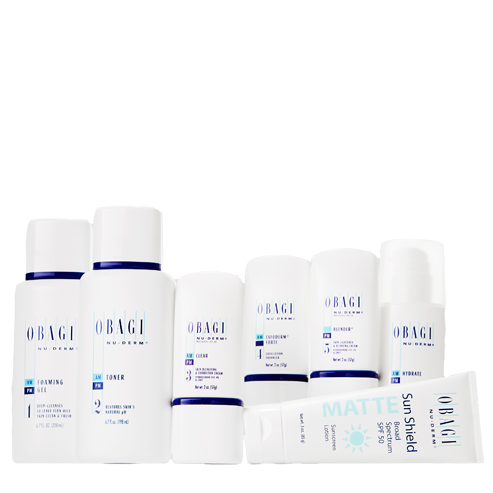 Obagi Nu-Derm Skin Transformation System Normal to Oily (with Sunshield Mineral)